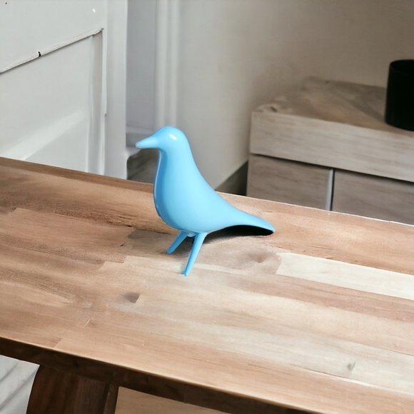 Mini Mid Century Modern Depression Style Eames Retro Bird Figurine - Picture 3 of 6